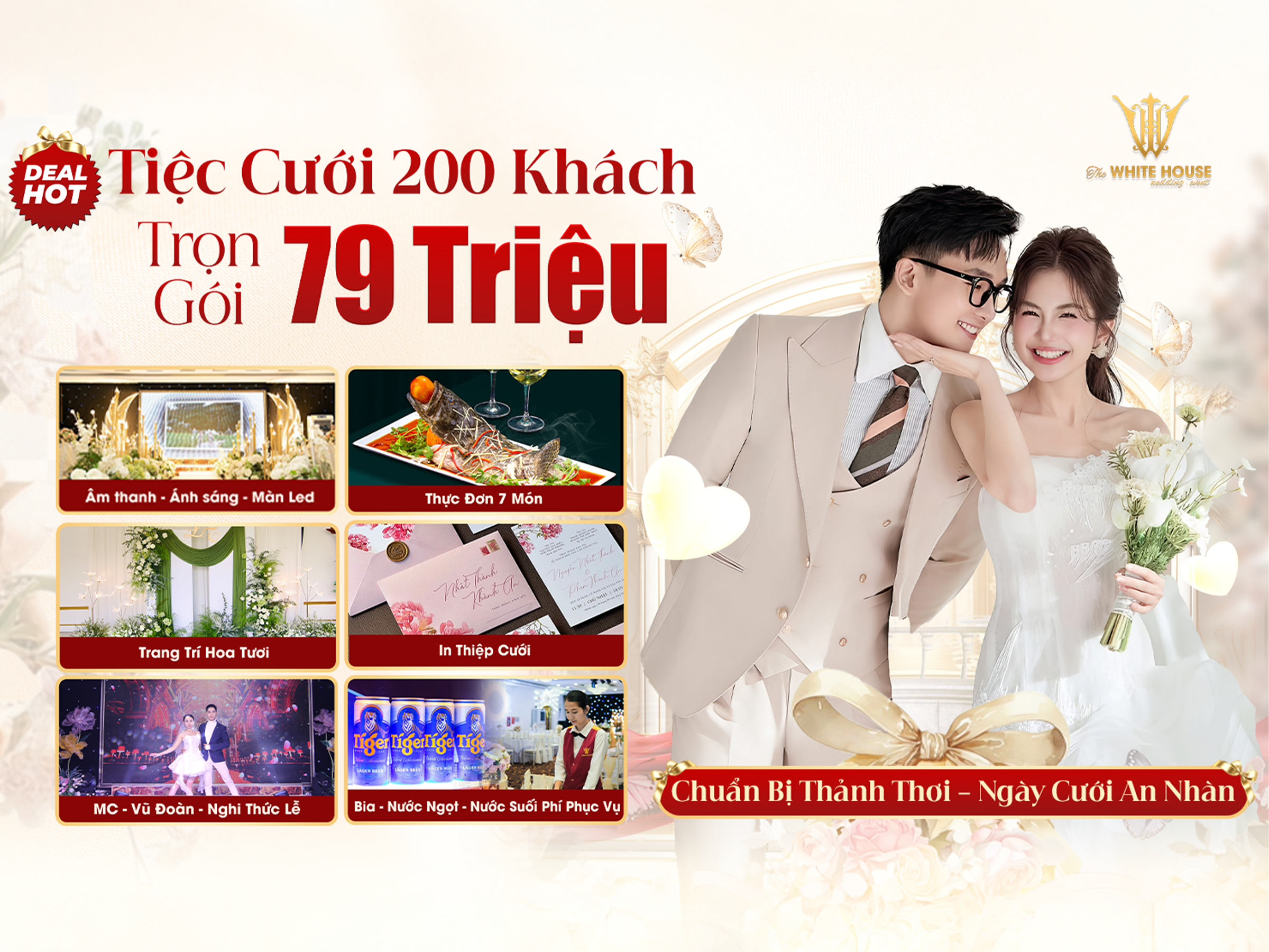 tiệc cưới 200 khách chỉ 79 triệu